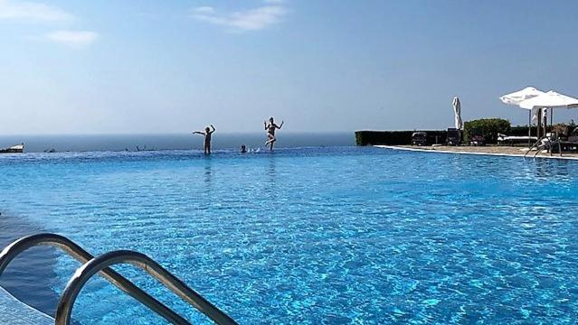 Kaliakria Infinity Pool Apartment Topola Buitenkant foto